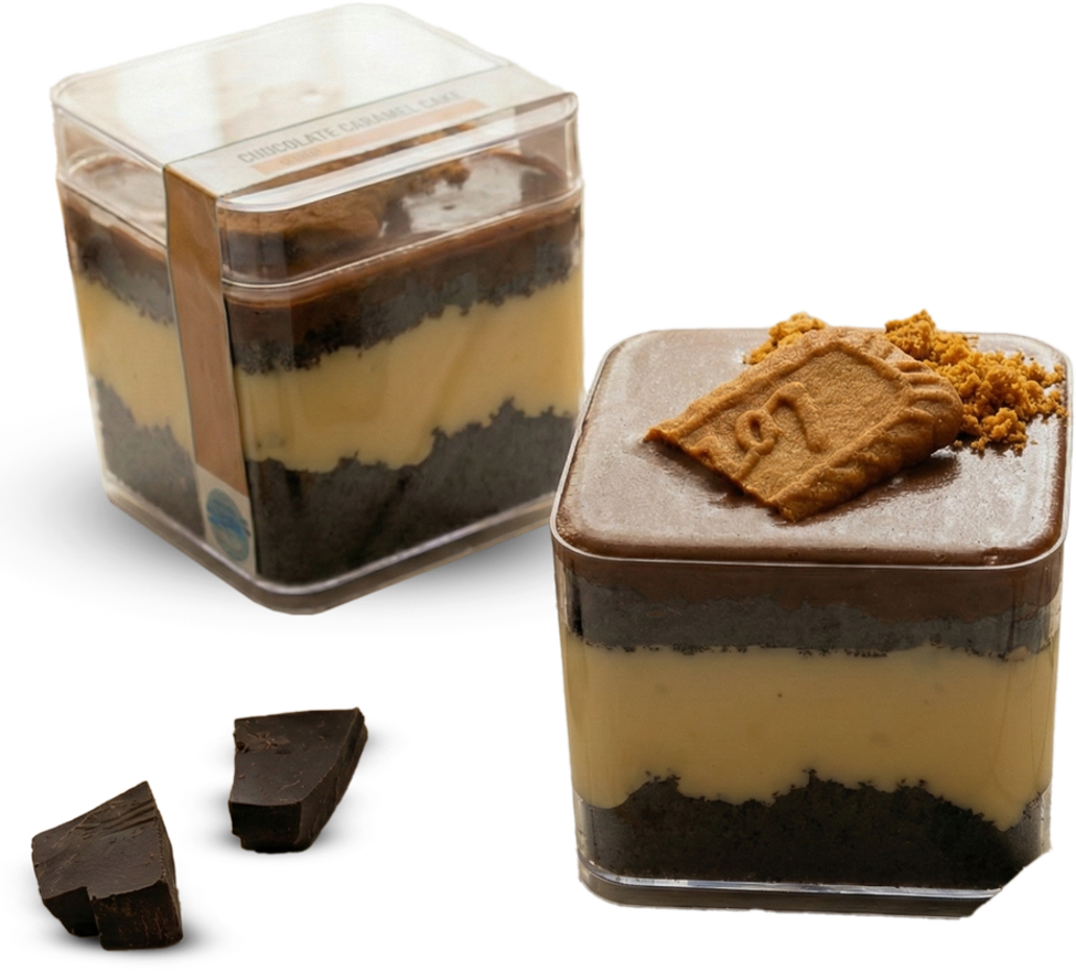 Chocolate Toffee Caramel Cup